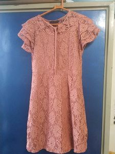 Net Midi Dress