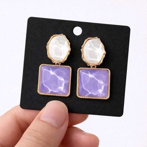 Elegant Geometric Drop Earrings
