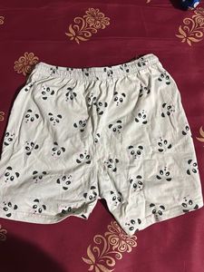 Cute Panda Pajama Shorts