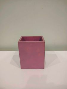 Cute Pink Pen Holder with Butterfly