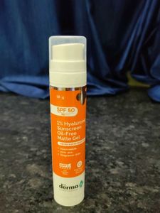 The Derma SPF 50 Matte Sunscreen Gel