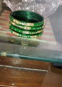 Vibrant Beaded Bangles