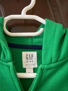 Original Green GAP Zip-Up Hoodie