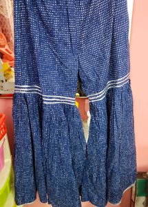 Sharara With Sleeveless Kurti