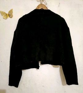 Cozy crop cardigan