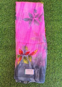 Floral Print Saree