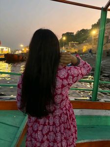 Chic Floral Print Kurta