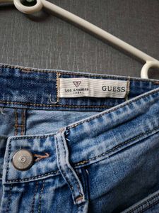 GUESS Premium Mens Baggy Fit Denim Jea