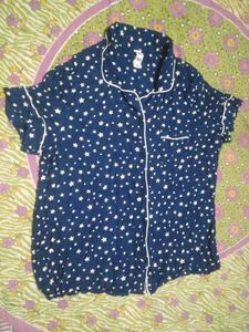 Cozy Star Print Top