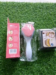 Face Massager &amp; Cleansing Brush Set