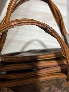 Handbag Medium Size Wenz Brand Brown Colour