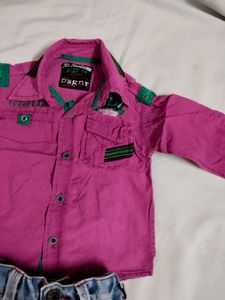 Cute Kids Shirt and Shorts Set