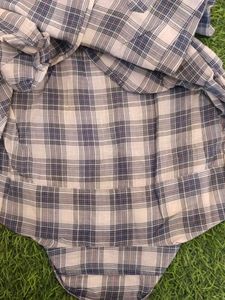 Men's Plaid Button-Down Shirts (Set of 2)