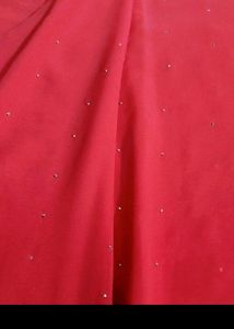 Gajri Colour 2 Shaded Saree