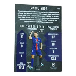 Topps Marquinhos Black Edge Edition Card