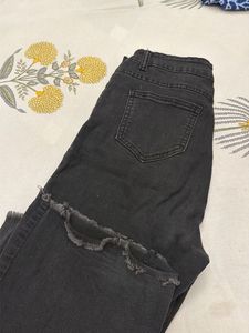 Black Flare Jeans