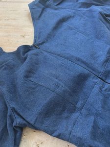 Denim Puff Sleeve Dress