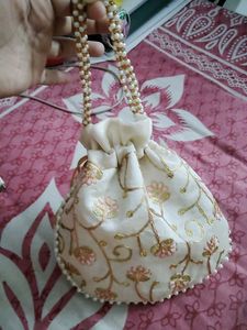 18.Embroidered Potli Bag
