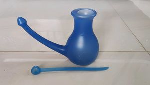 Blue Nasal Rinse Neti Pot