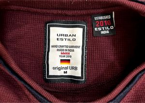 👕Maroon T-Shirt(M) - Hand Crafted Garment