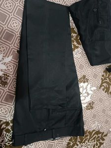 Men's Black 2Pants &amp; 1White Shirt Combo