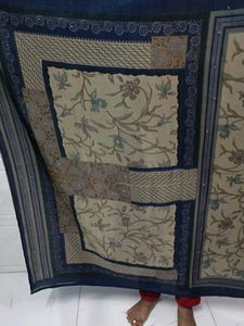 Elegant Floral Print Saree
