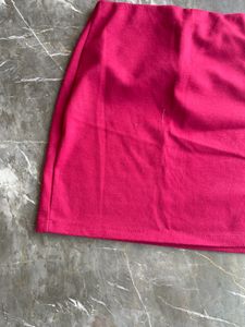 Chic Pink Mini Skirt