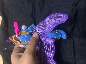 Plush Unicorn Keychain