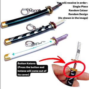 Katana Keychain