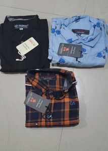 Bundle of 3 Men's Casual Shirts