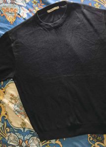 KOREAN Black Knit Tshirt ✨🖤