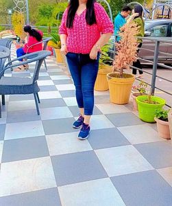 Hawt brand red crop top for women in xl size