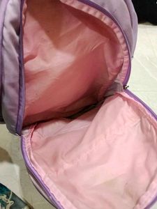 Cute Purple 'Beauty Girl' Backpack