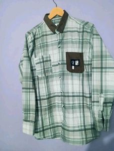 Men's Plaid Long Sleeve Shirt