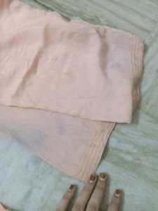 Beautifully Embellished Peach Kurta Set