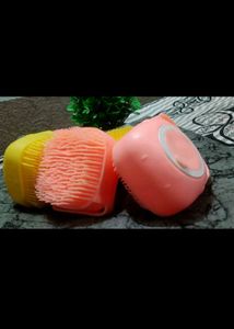 Silicone Body Scrubber Bath Brush PACK OF 2
