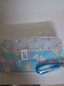Cute Heart Print Pouch
