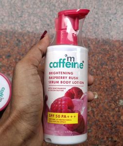 M.Caffeine Brightening Raspberry body Scrub