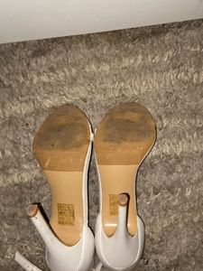 truffle collection heel white
