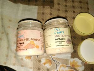 Organic Orange Peel &amp; Multani Mitti Face Pack