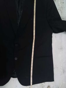 Coat In Black With Measurements
