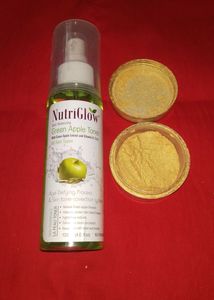 Nutriglow Face Toner, Highlight Powder