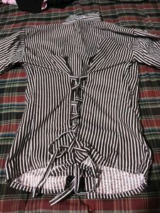 Striped Button-Down Shirt
