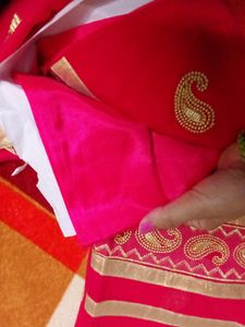 Pinkish Red Suit