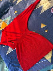 Red Mini Dress winter