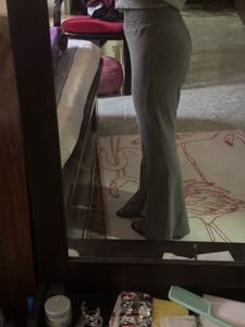 Grey Flared Pantss