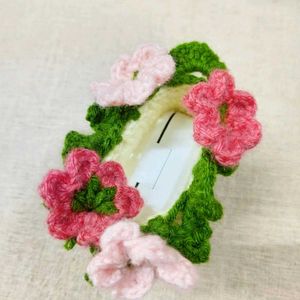 Handmade Crocheted Flower Pot cover