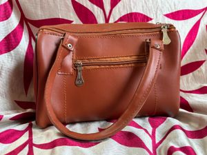 Da Milano Old Money Style Textured Satchel Bag – W