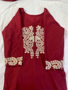 Embroidered Kurta Set