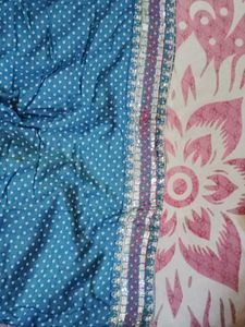 109.Beautiful Teal Nyra cut Kurti